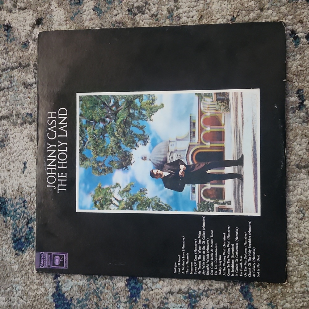 Johnny Cash - The Holy Land Vinyl